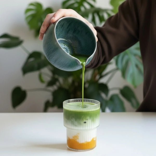 Matcha Schale mit Ausguss | Byōdō-in